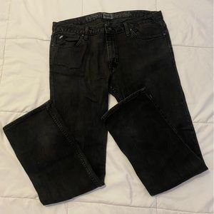 Men’s Black Denim Pants
